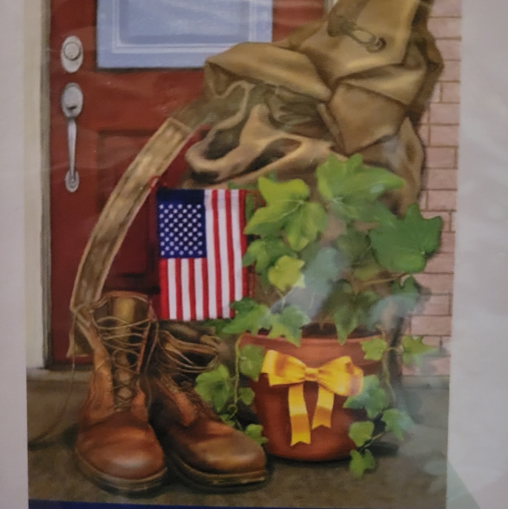 Military Welcome Home Flag New